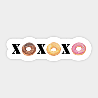 XOXOXO, Cute and Simple Design Sticker